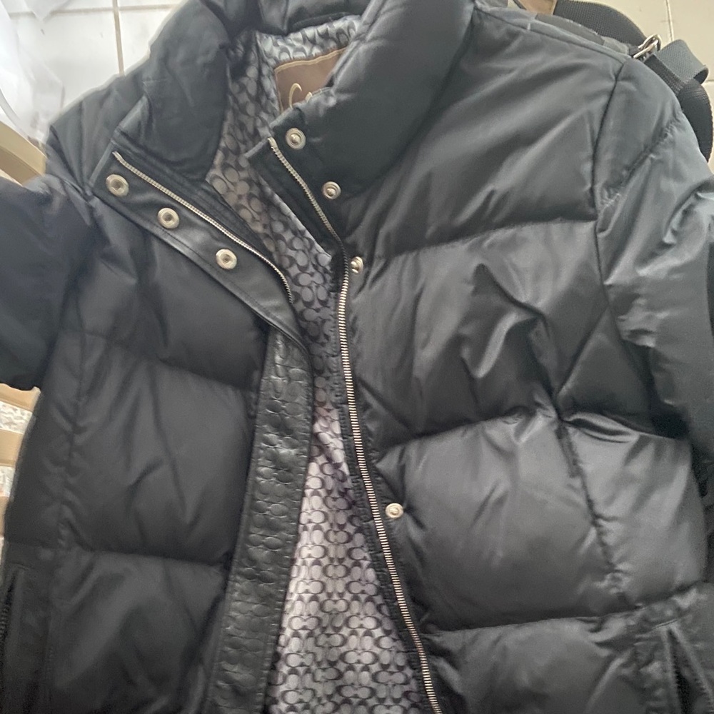 Coach XL puffer jacket